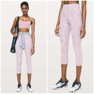 LULULEMON Wunder Under Crop High Rise Leggings